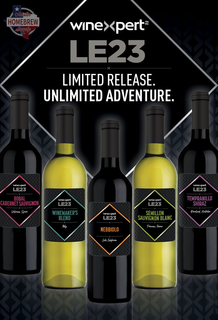 Winexpert Limited Edition 2023 wines are available now & for pre-order.