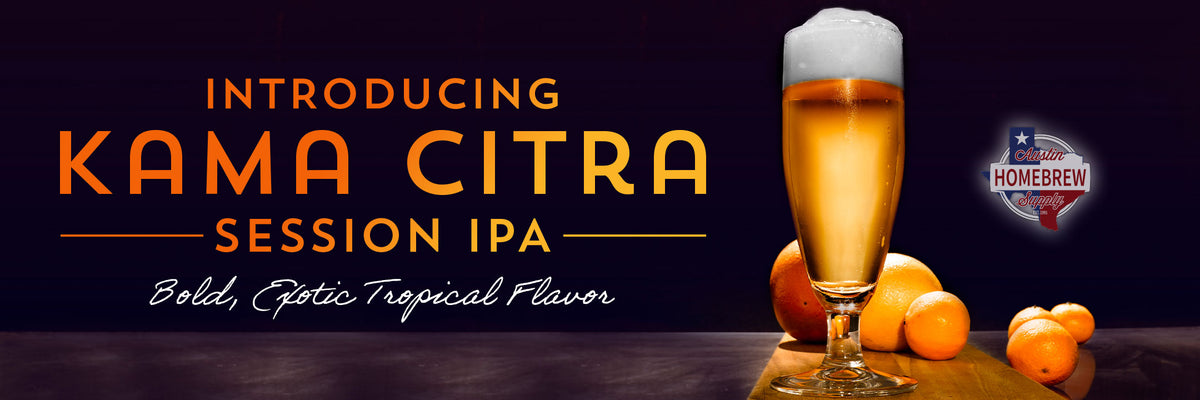 Introducing Kama Citra Session IPA Bold, Exotic Tropical Flavor.  Available now, while supplies last.