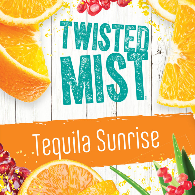 label for Tequila Sunrise Cocktail Wine Recipe Kit