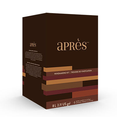 Apres Chocolate Raspberry Dessert Wine 3 Gallon (Seasonal Release) Wine Ingredient Kit