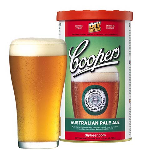 Coopers Australia Pale Ale Homebrew Ingredient Kit