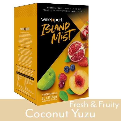 Island Mist Coconut Yuzu Wine Ingredient Kit
