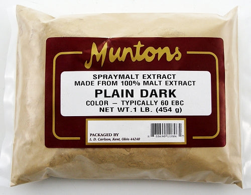 Muntons 1 Lb Plain Dark Spray Dried Malt Extract