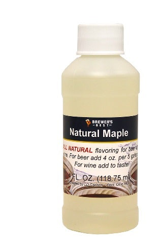 Natural Maple Flavoring - 4 oz