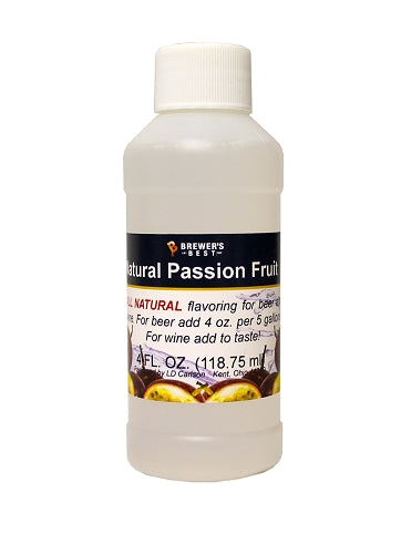 Natural Passion Fruit Flavoring - 4 oz