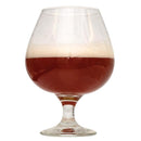 Bomber Barleywine homebrew in a glass