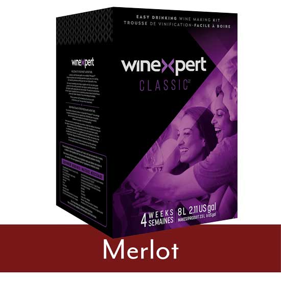 Winexpert Classic Wine Making Kit - Merlot Red