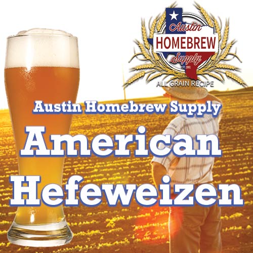 AHS American Hefeweizen  (6D) - ALL GRAIN Homebrew Ingredient Kit