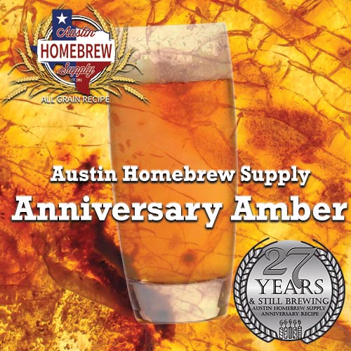 AHS Anniversary Amber  (10B) - ALL GRAIN Homebrew Ingredient Kit