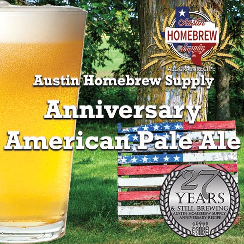 AHS Anniversary American Pale Ale  (10A) - ALL GRAIN Homebrew Ingredient Kit