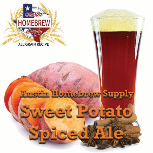 AHS Sweet Potato Spiced Ale  (23) - ALL GRAIN Homebrew Ingredient Kit