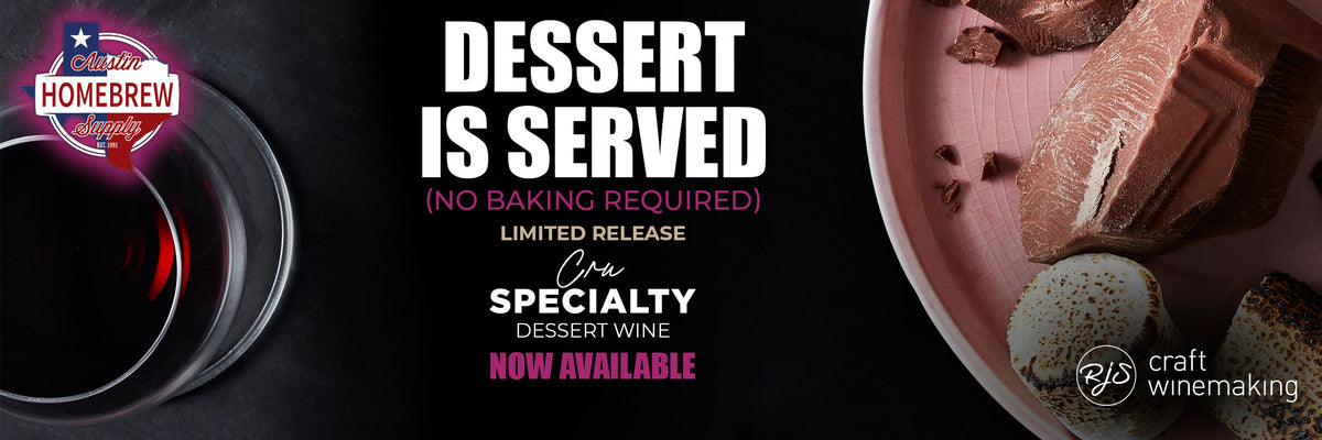 Limited Release Cru Specialty Dessert Wine is now available.