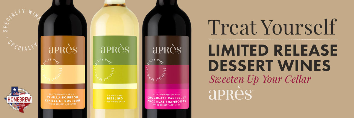 Treat Yourself. Limited Release Apres. Dessert Wines. Sweeten up Your Cellar.
Order Now >