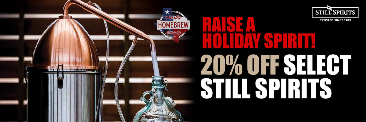 Raise a Holiday Spirit. 20% off select Still Spirits.