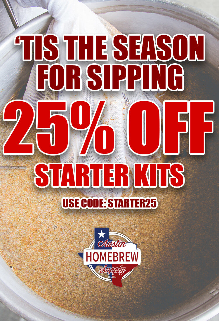 'Tis the Season for Sipping. 25% Off Starter Kits. Use code: STARTER25