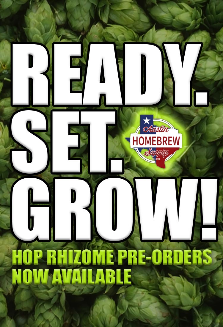 Hop Rhizomes are available for preorder.