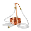 Copperhead® Immersion Wort Chiller with liquid lines attached