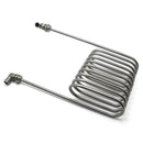 Close up of cooling coils