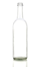 Wine Bottles 750 ml Screw Top Clear Bordeaux (Case of 12)
