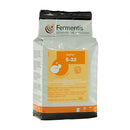 Fermentis SafAle S-33 packaging on a white background