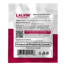 Back of Lalvin D47 wine yeast packaging