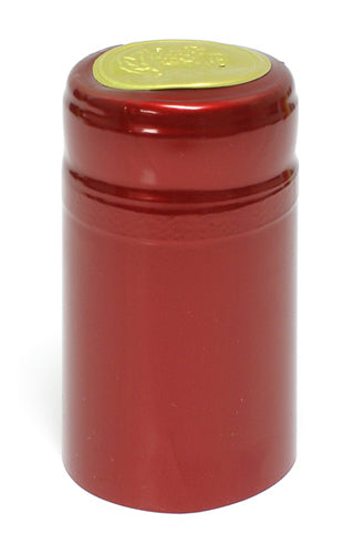 Heat Shrink Capsules (Metallic Ruby Red)