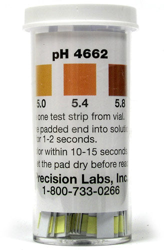 4.6-6.2 pH Test Strips (Beer)