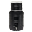 The liquor tank behind and above the mash tun