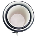 The liquor tank within the mash tun