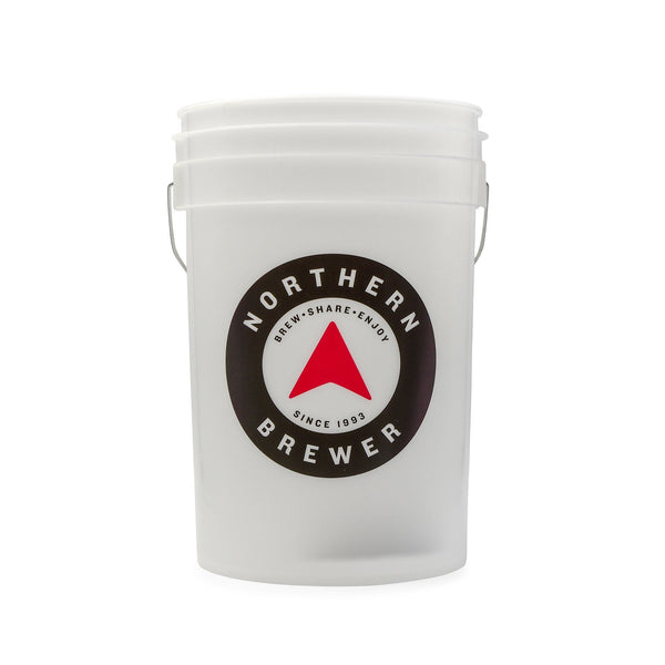 Transluscent 6.5 Gallon Bucket with Northern Brewer logo