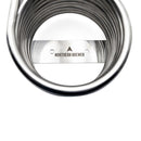 Top-down view of the Northern Brewer Stainless Counterflow Chiller