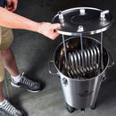 Lid going into the fermenter