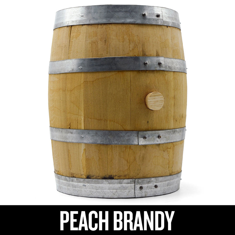 5 Gallon Used Peach Brandy Barrel