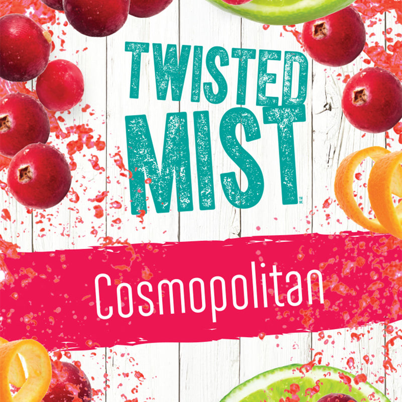 Label for Cosmopolitan Cocktail Wine Recipe Kit