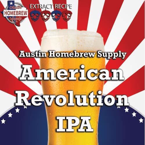 AHS American Revolution IPA  (14B) - EXTRACT Homebrew Ingredient Kit