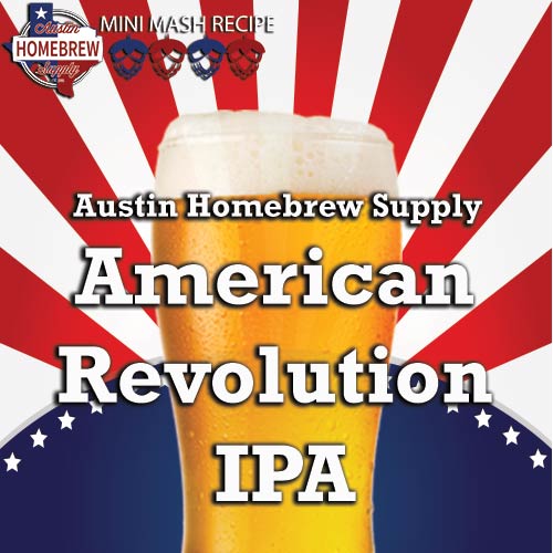 AHS American Revolution IPA  (14B) - MINI MASH Homebrew Ingredient Kit