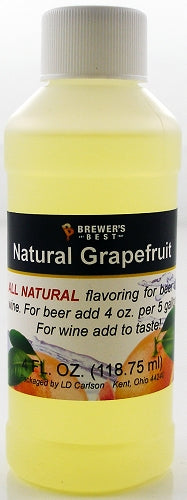 Natural Grapefruit Flavoring - 4 oz