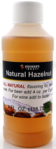 Natural Hazelnut Flavoring - 4 oz