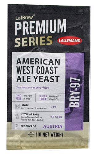 Lallemand BRY-97 American West Coast Dry Yeast - 11 g