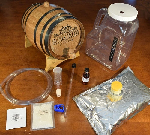 Personalized Barrel XL Barrel Aged Wine Making Kit