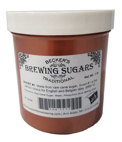 Becker's Inverted Brewing Sugars (Invert #1) - 1 lb