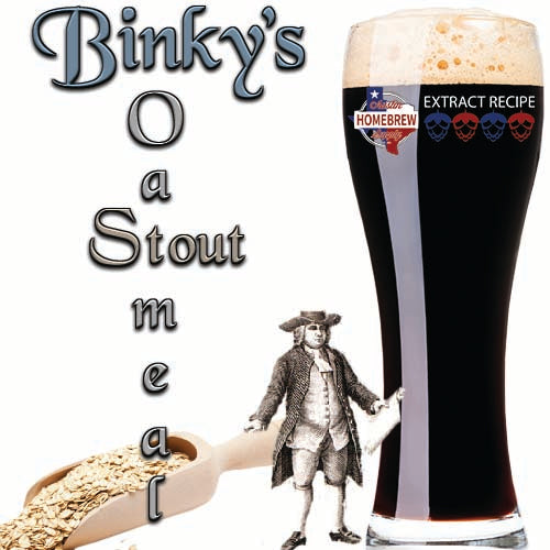 Binky's Oatmeal Stout (13C) - EXTRACT Homebrew Ingredient Kit