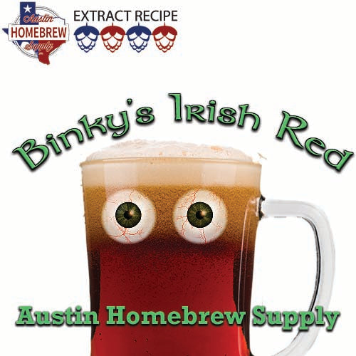 Binky's Irish Red (9D) - EXTRACT Homebrew Ingredient Kit