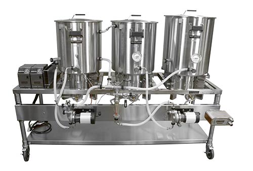 Blichmann Engineering Gas HERMS Horizontal Turnkey Brew System - 10 Gallon