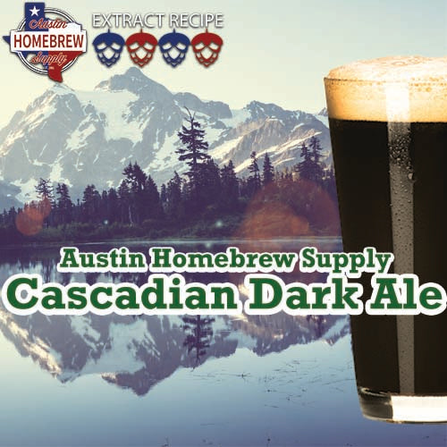 AHS Cascadian Dark Ale  (14B) - EXTRACT Homebrew Ingredient Kit