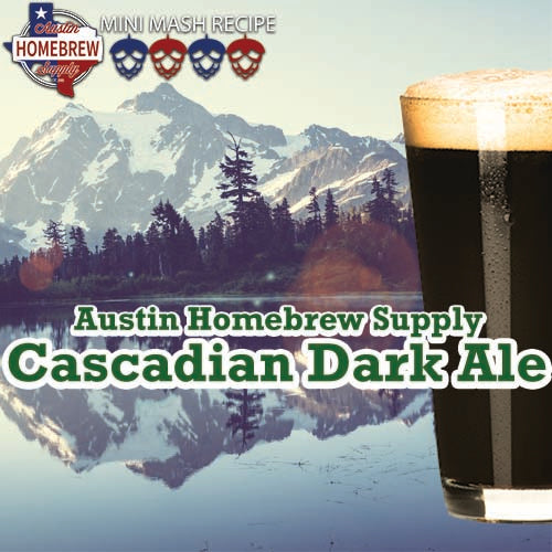 AHS Cascadian Dark Ale  (14B) - MINI MASH Homebrew Ingredient Kit