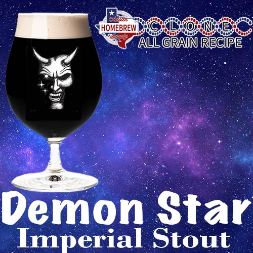 Demon Star Imperial Stout (13F) - ALL GRAIN Homebrew Ingredient Kit