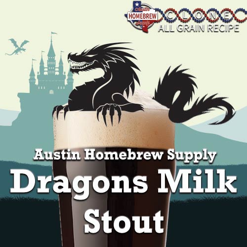 Dragons Milk Stout  (13F) - ALL GRAIN Homebrew Ingredient Kit