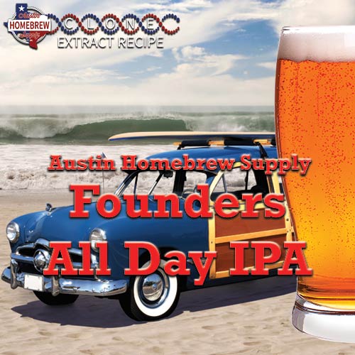 Founder's All Day IPA  (14B) - EXTRACT Homebrew Ingredient Kit