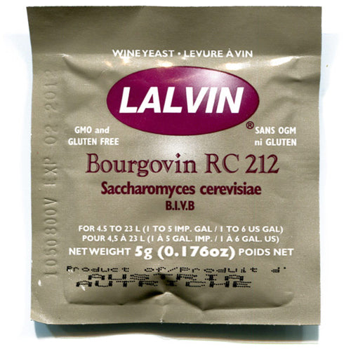 Lalvin RC-212 Dry Wine Yeast